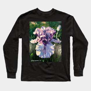 Iris Flower Long Sleeve T-Shirt